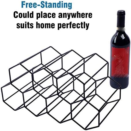MaGiLL 7 Bottle Freestanding Wine Rack