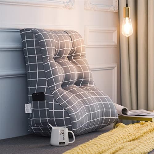ZZYK Triangular Bedrest Support Pillow for Sofa Bed and Office Chair