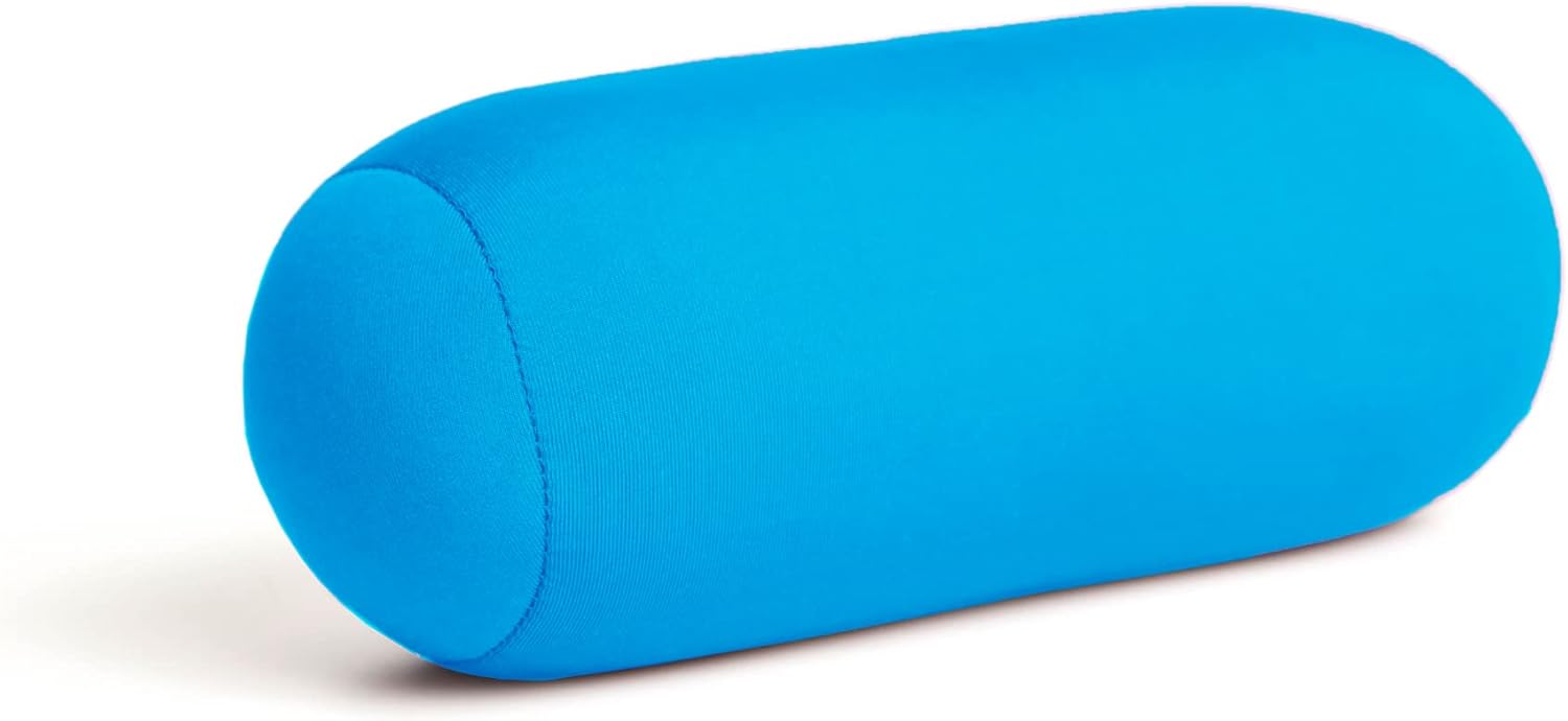 Travel Fanatics Mini Microbead Pillow 35x8 Blue