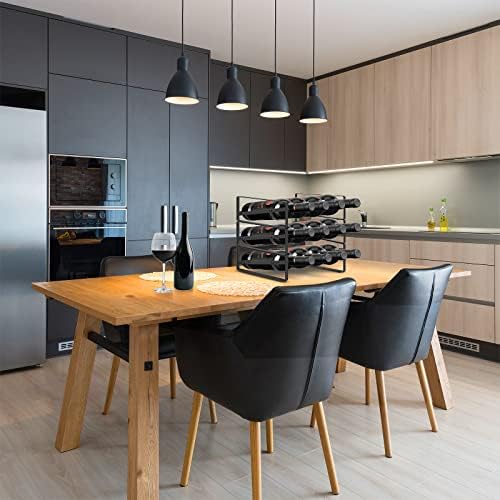 PAFISH 3 Tier Wine Rack for Kitchen Bar Pantry
