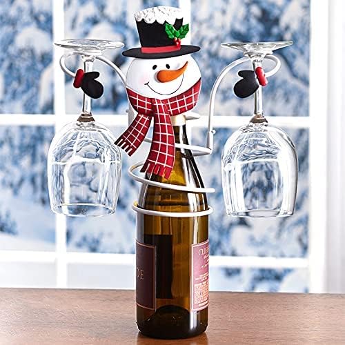 Decka Christmas Wine Glass Holder Freestanding Metal 1