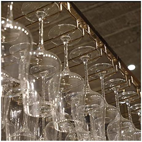 LASEVE Tabletop Wine Rack with Hanging Design