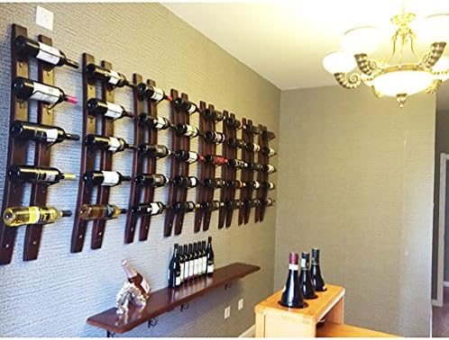 RONIXE Wall Mounted Wine Rack with 6 Bottles Storage