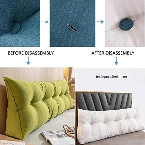 ZZYK Triangular Reading Pillow 47inch Green