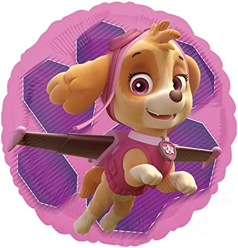 Skye and Everest 3rd Birthday Balloon Bouquet 5ct