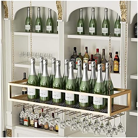 ALDEPO Adjustable Wine Rack Ceiling Organizer