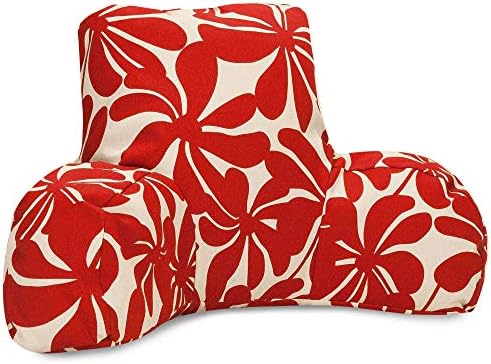 Majestic Home Goods Plantation Reading Pillow Red