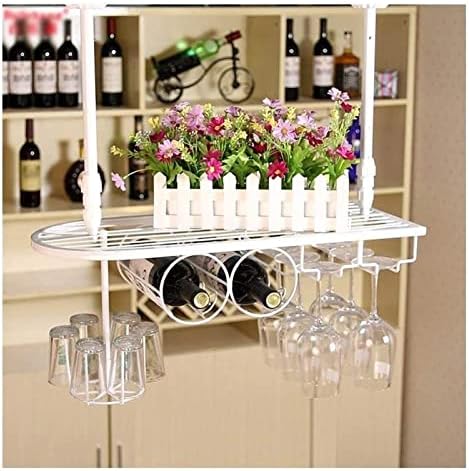 ALDEPO Wine Glass Holder Wrought Iron