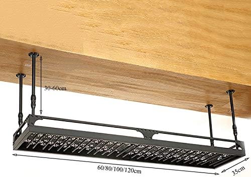 Adjustable Bronze Wine Rack with Guardrail