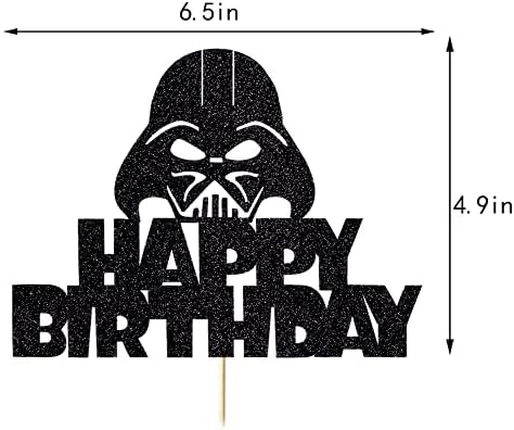 DETROVA Alien War Cake Topper Birthday Decoration