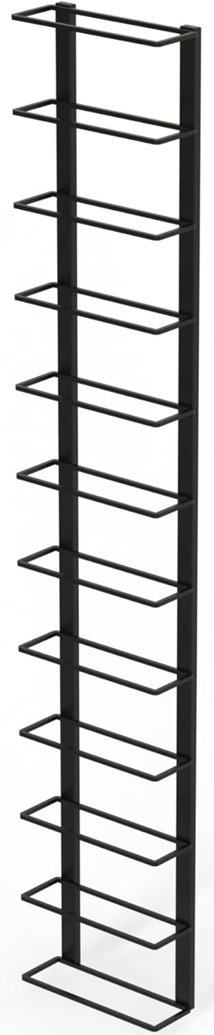 TheRackCo Wall Series - 12 Bottle Wine Rack with Opener