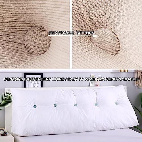 COZMAX Queen Size Triangular Headboard Pillow