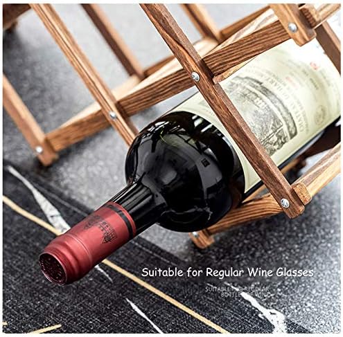 BOCbco Freestanding Wine Rack for 10 Bottles