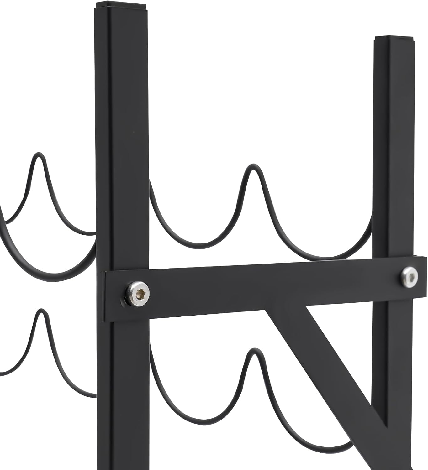 Mignonnememe 10-Tier Freestanding Wine Rack for 100 Bottles