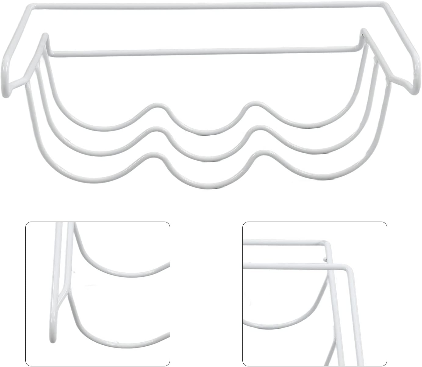 Cyrank Freestanding Wine Rack for Fridge