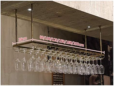 LASEVE Tabletop Wine Rack with Hanging Design