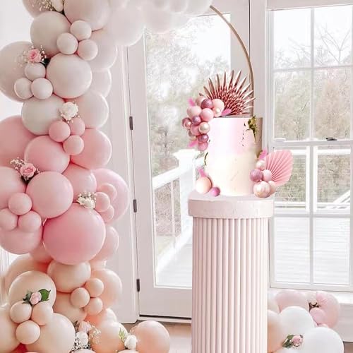 LEFUBABY 38 PCS Rose Gold Cake Toppers