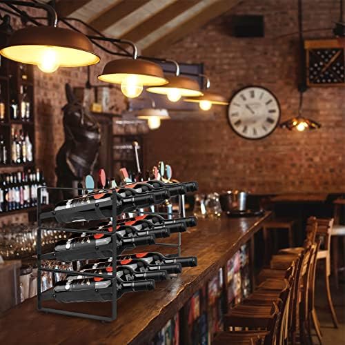PAFISH 3 Tier Wine Rack for Kitchen Bar Pantry
