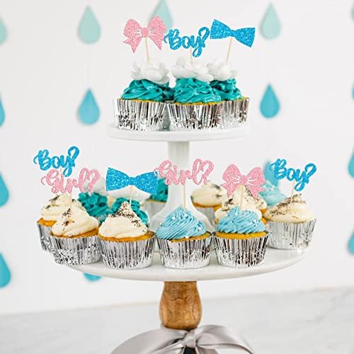 Gyufise 36Pcs Non-Edible Cupcake Toppers