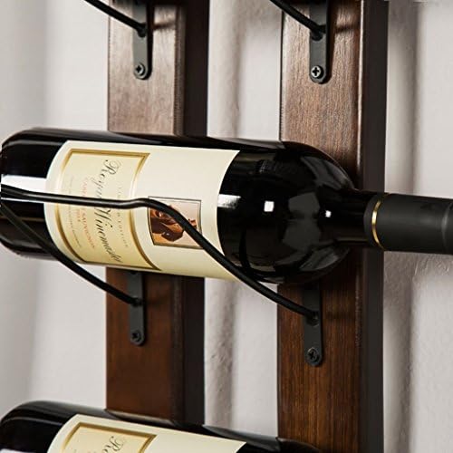 RONIXE Wall Mounted Wine Rack with 6 Bottles Storage
