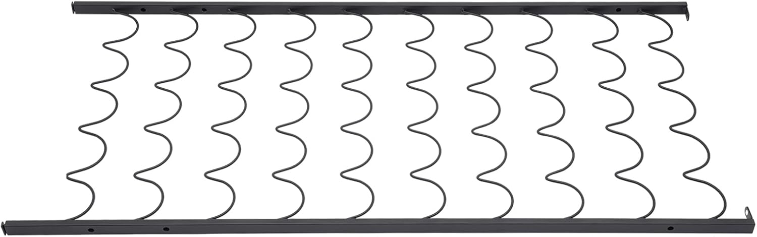 Mignonnememe 10-Tier Freestanding Wine Rack for 100 Bottles