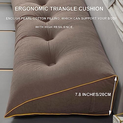 COZMAX Reading Pillow with Detachables and Zipper