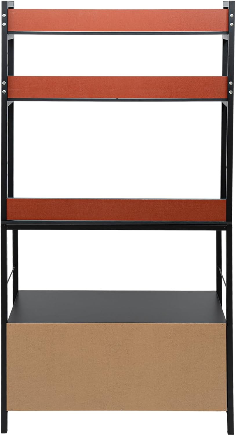 TFCFL 5-Tier Freestanding Wine Rack Black