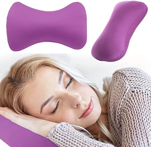 Therapeutic Microbead Neck Pillow for Travel and Home Use