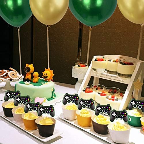 Mity Rain Video Game Controller Cupcake Toppers 24pcs