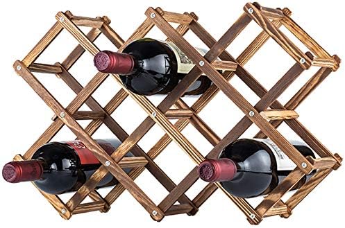BOCbco Freestanding Wine Rack for 10 Bottles