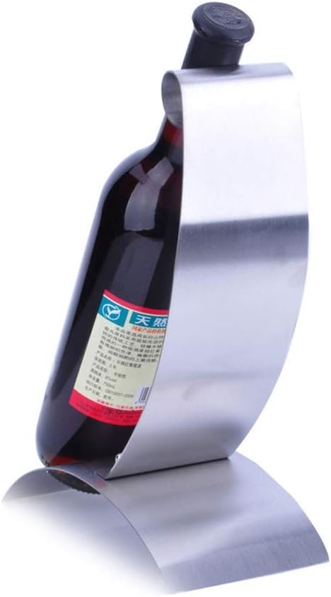 Stainless Steel Wine Rack for Countertop Display