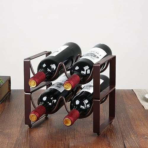 Zyqixluk Iron Stacking Wine Rack A2