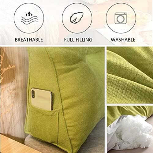 ZZYK Triangular Reading Pillow 47inch Green