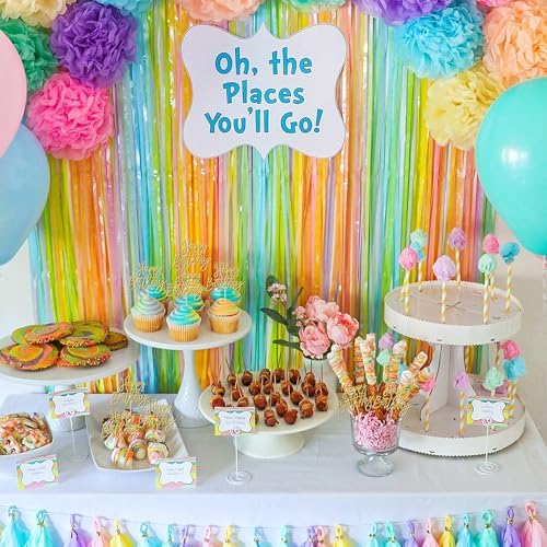 ZHUOWEISM 24 PCS Happy Birthday Cupcake Toppers Glitter