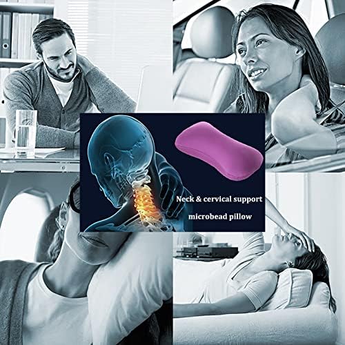 2 Pack Midremer Microbead Neck Pillow with Cervical Support