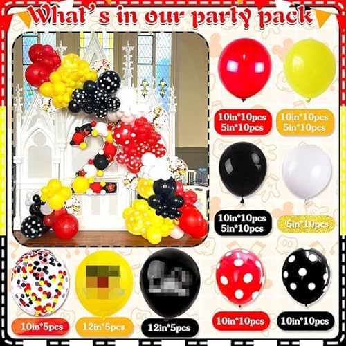 Yusino 132pcs Oh Twodles Birthday Decorations for Boy