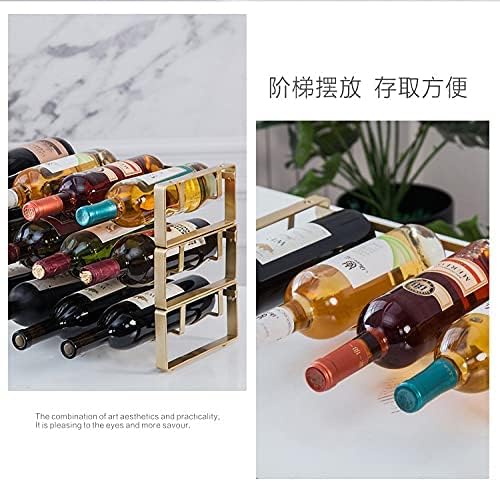 Freestanding 3 Tier Wine Rack for 12 Bottles Storage