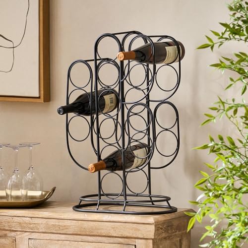 Welpson Tabletop Wine Rack with Cactus Design