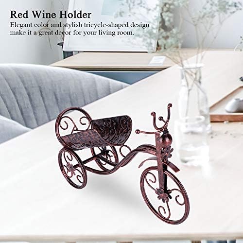 XPSSJMU Freestanding Tricycle Wine Rack