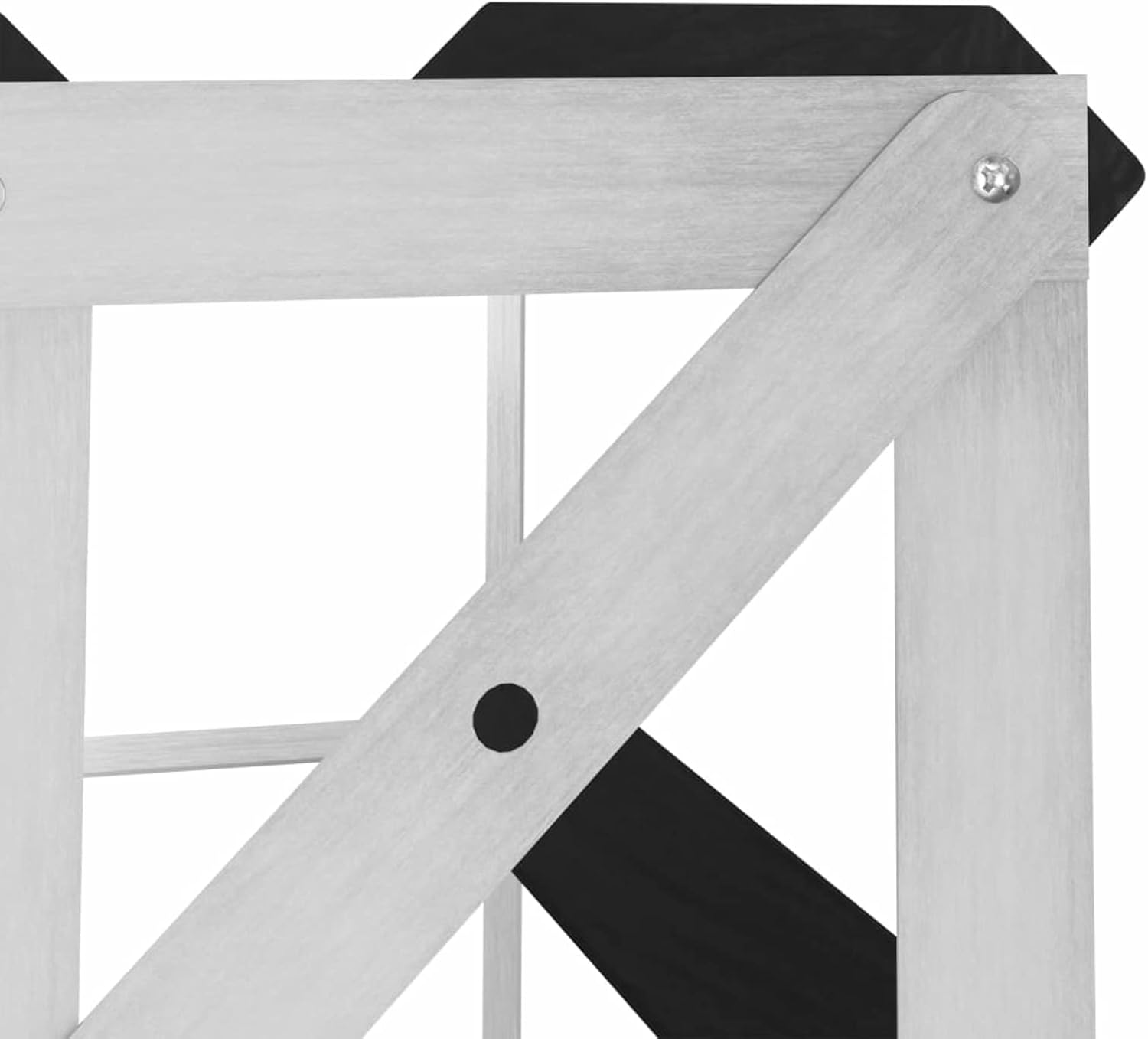 Bopdu Freestanding Wine Rack for 12 Bottles Black Wood