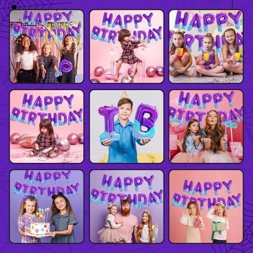 FANGBBO Spider Girl Birthday Balloons 1