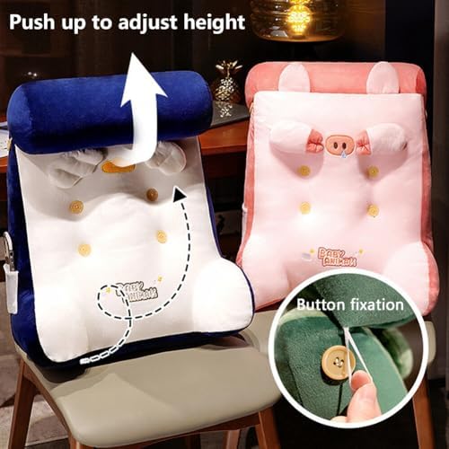 SKINFORD Cute Animal Reading Pillow - Bear Design