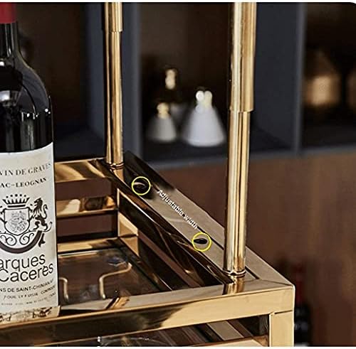 KOHARA Wall-Mounted Wine Rack with Goblet Holder