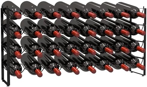 TONLEA 4 Tier Wine Rack with 32 Bottle Capacity