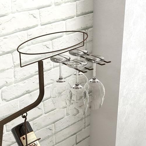 Unique Design Freestanding Wine Rack with Storage