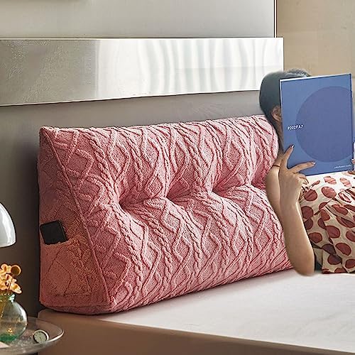 ZZYK Triangular Headboard Pillow with Removable Cover