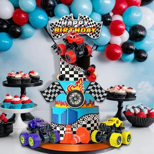 20PCS Truck Cake Toppers Non-Edible Off-road Decoration