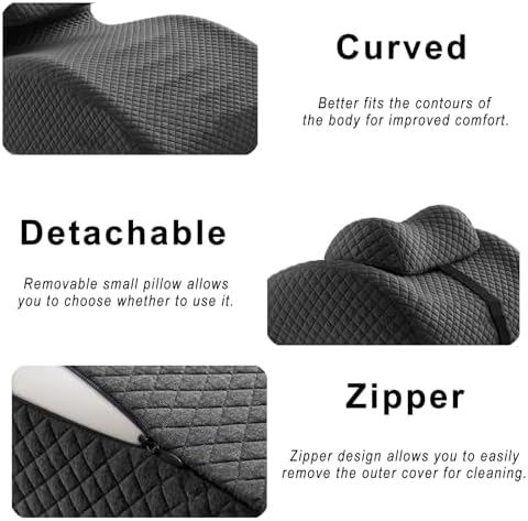 Ergonomic Memory foam Prone Support Pillow for Adult