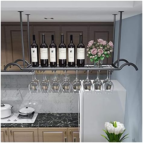 ALDEPO Wall Mounted Wine Glass Rack Dolphin Waves Style 120cm