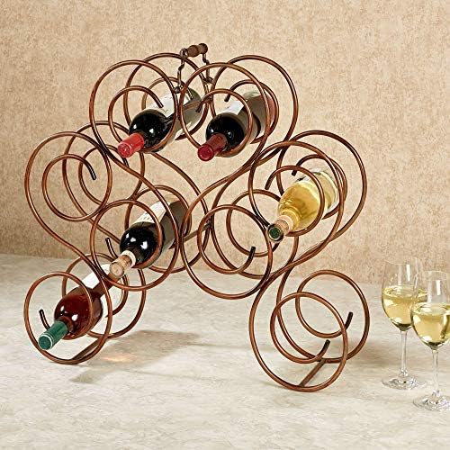 Touch of Class Brady Wine Rack Burnished Bronze